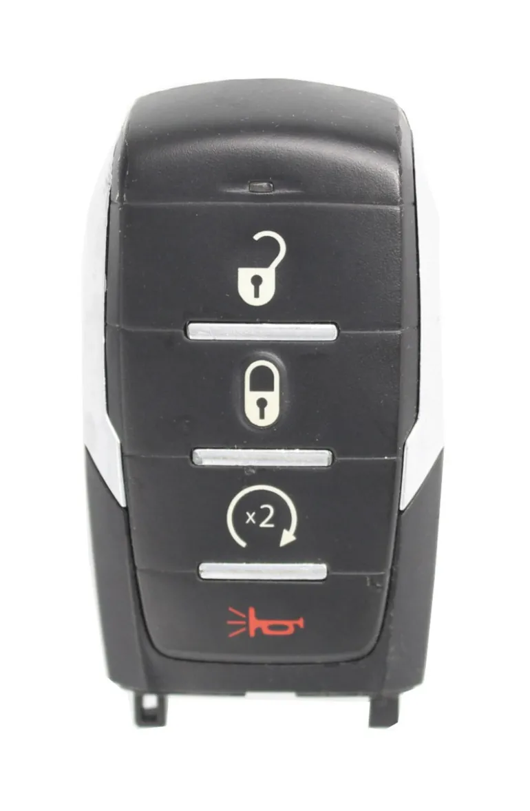 Unrefurbished OEM Dodge 68462103AA OHT-4882056 3 Button Key Fob - Grade C
