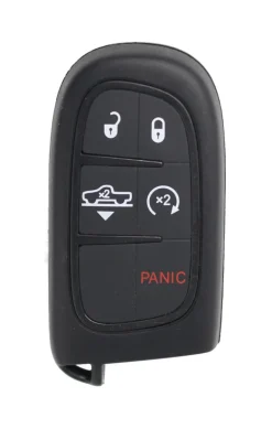 Unrefurbished OEM Dodge GQ4-54T 5 Button Key Fob - Grade A