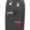 Unrefurbished OEM Dodge M3N-40821302 4 Button Key Fob - Grade A