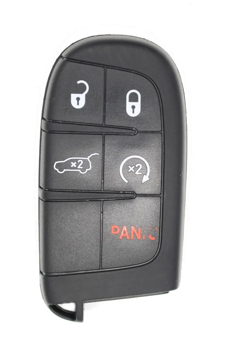 Unrefurbished OEM Dodge 68150061 M3N-40821302 5 Button Key Fob - Grade C