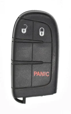 Unrefurbished OEM Dodge 68066349 M3N-40821302 3 Button Key Fob - Grade C