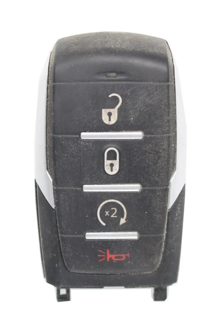 Unrefurbished OEM Dodge OHT-4882056 4 Button Key Fob - Grade A