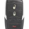 Unrefurbished OEM Dodge Ram 60977653 3 Button Key Fob - Grade C