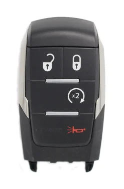 Unrefurbished OEM Dodge Ram GQ4-76T 4 Button Key Fob - Grade C