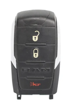 Unrefurbished OEM Dodge Ram OHT-4882056 3 Button Key Fob - Grade C