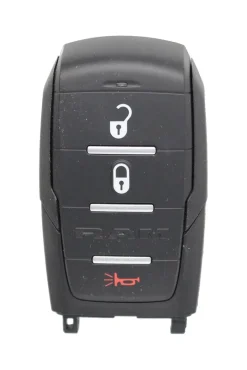 Unrefurbished OEM Dodge Ram OHT-4882056 3 Button Key Fob - Grade A