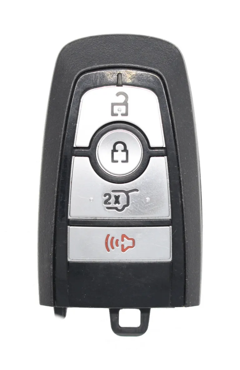 Unrefurbished OEM Ford Bronco M1PT-15K601-AA M3N-A2C931423 4 Button Key Fob - Grade A