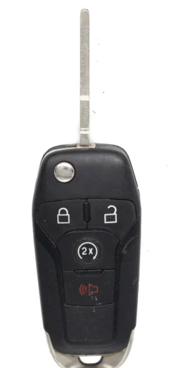 Unrefurbished OEM Ford N5F-A08TBLP 4 Button Key Fob - Grade C