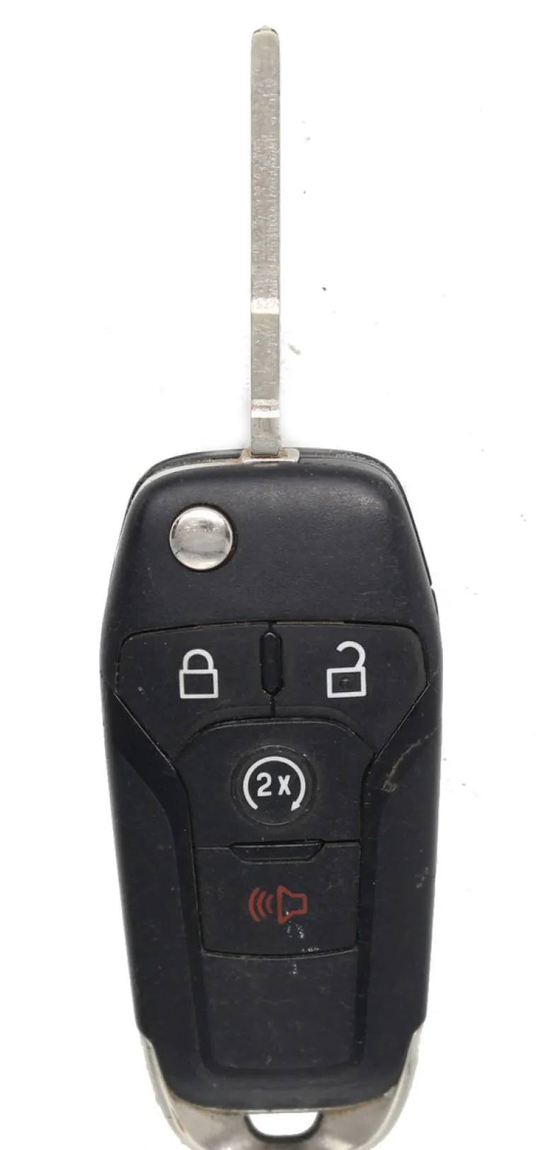 Unrefurbished OEM Ford N5F-A08TBLP 4 Button Key Fob - Grade C