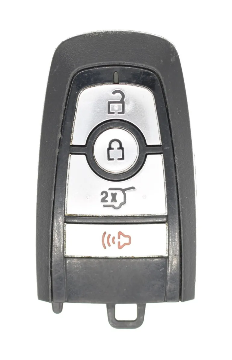 Unrefurbished OEM Ford PL1T-15K601-FA 4 Button Key Fob - Grade C