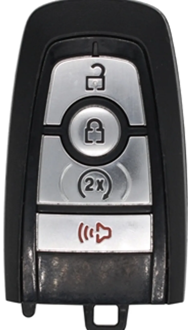 Unrefurbished OEM Ford 164-R8415 | SZ6T-15K601-AA1 4 Button Key Fob - Grade A