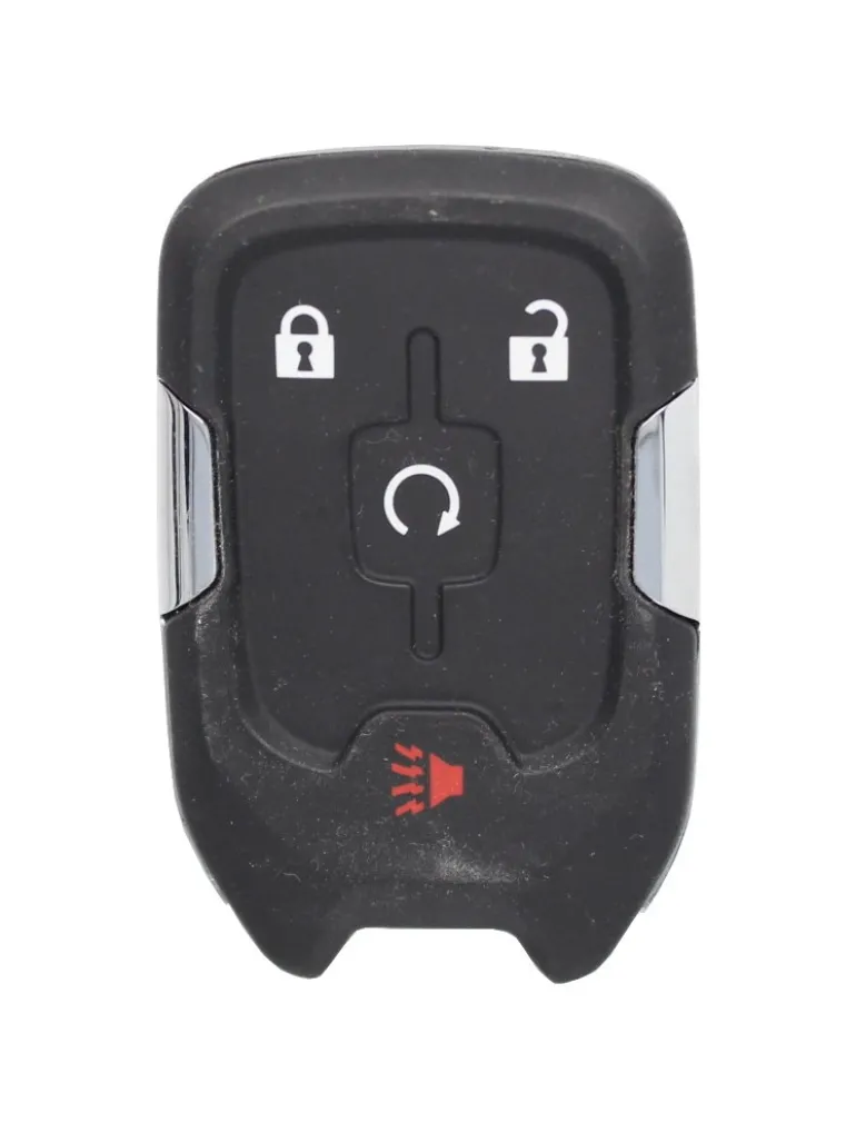 Unrefurbished OEM GMC 13522898A HYQ1AS 4 Button Key Fob - Grade A