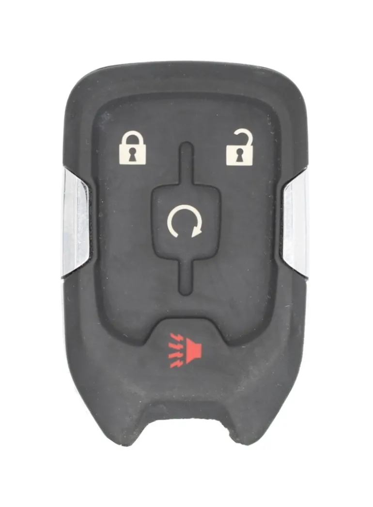 Unrefurbished OEM GMC 13522898A HYQ1AS 4 Button Key Fob - Grade C
