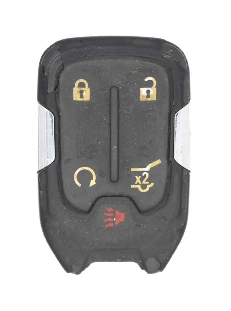 Unrefurbished OEM GMC 13584502F HYQ1AA 5 Button Key Fob - Grade C