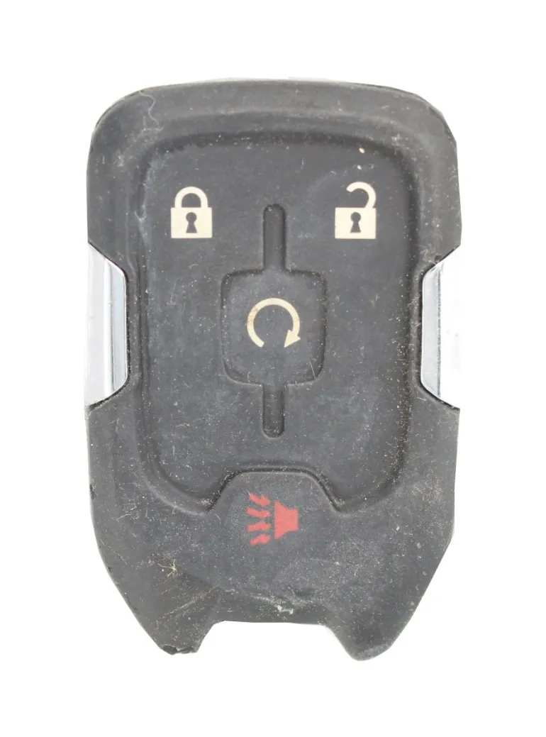 Unrefurbished OEM GMC HYQ1AA 4 Button Key Fob - Grade C