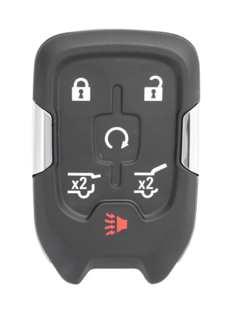 Unrefurbished OEM GMC HYQ1EA 5 Button Key Fob - Grade A