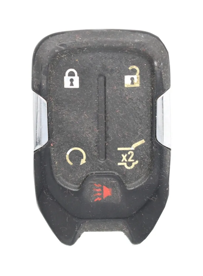 Unrefurbished OEM GMC 13522895 | 13547797 HYQ1ES 5 Button Key Fob - Grade C