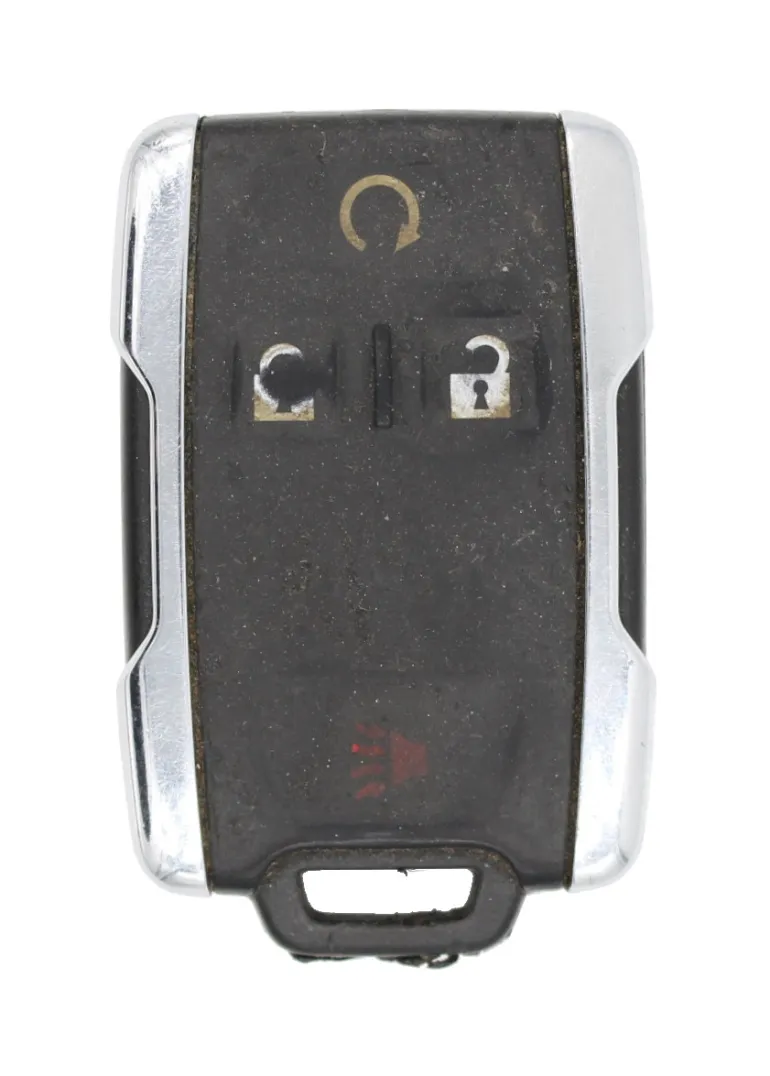 Unrefurbished OEM GMC M3N-32337100 4 Button Key Fob - Grade C