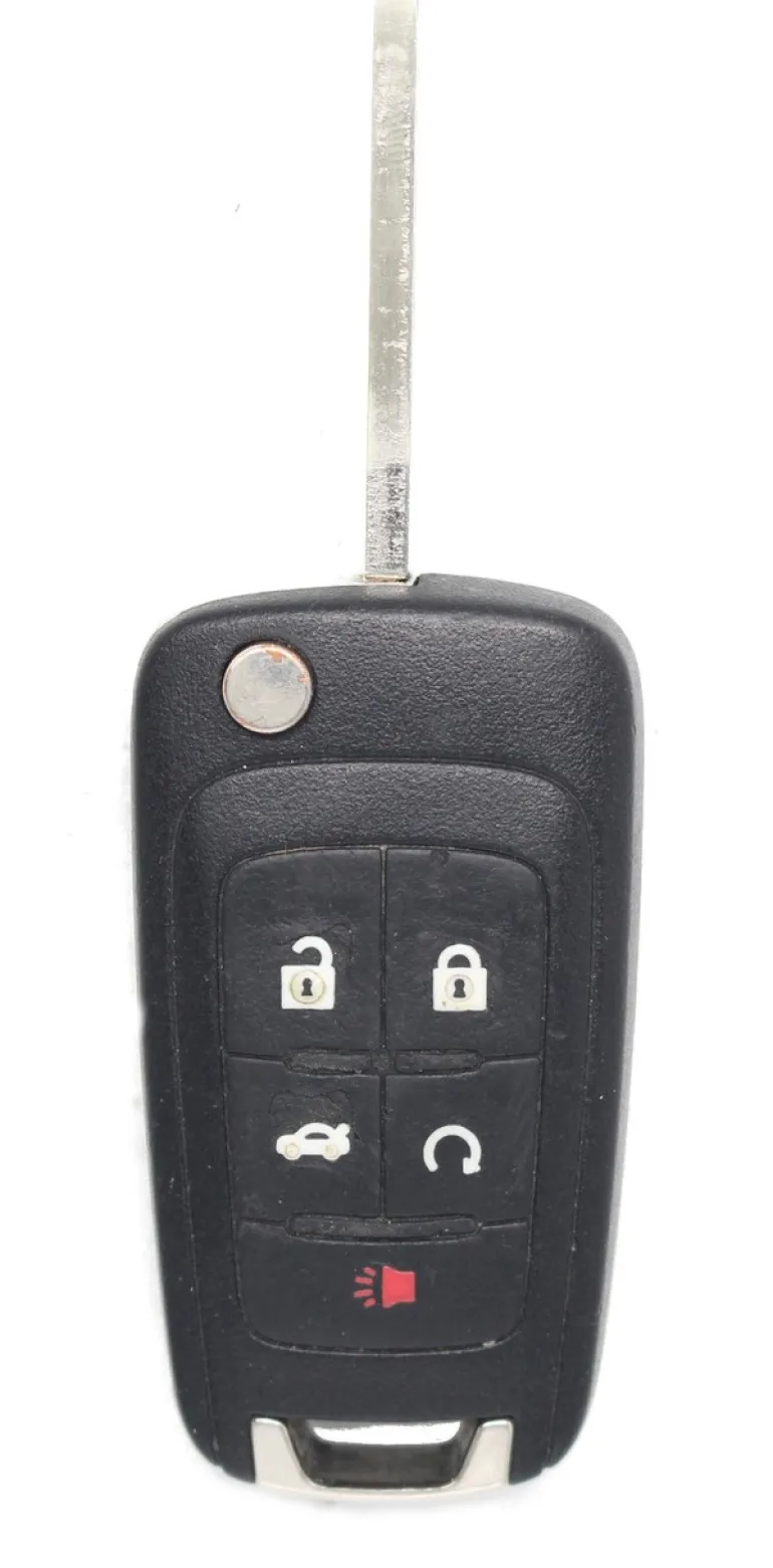 Unrefurbished OEM GMC 13501514 OHT01060512 5 Button Key Fob - Grade C