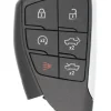 Unrefurbished OEM GMC 13542577 YG0G21TB2 6 Button Key Fob - Grade A