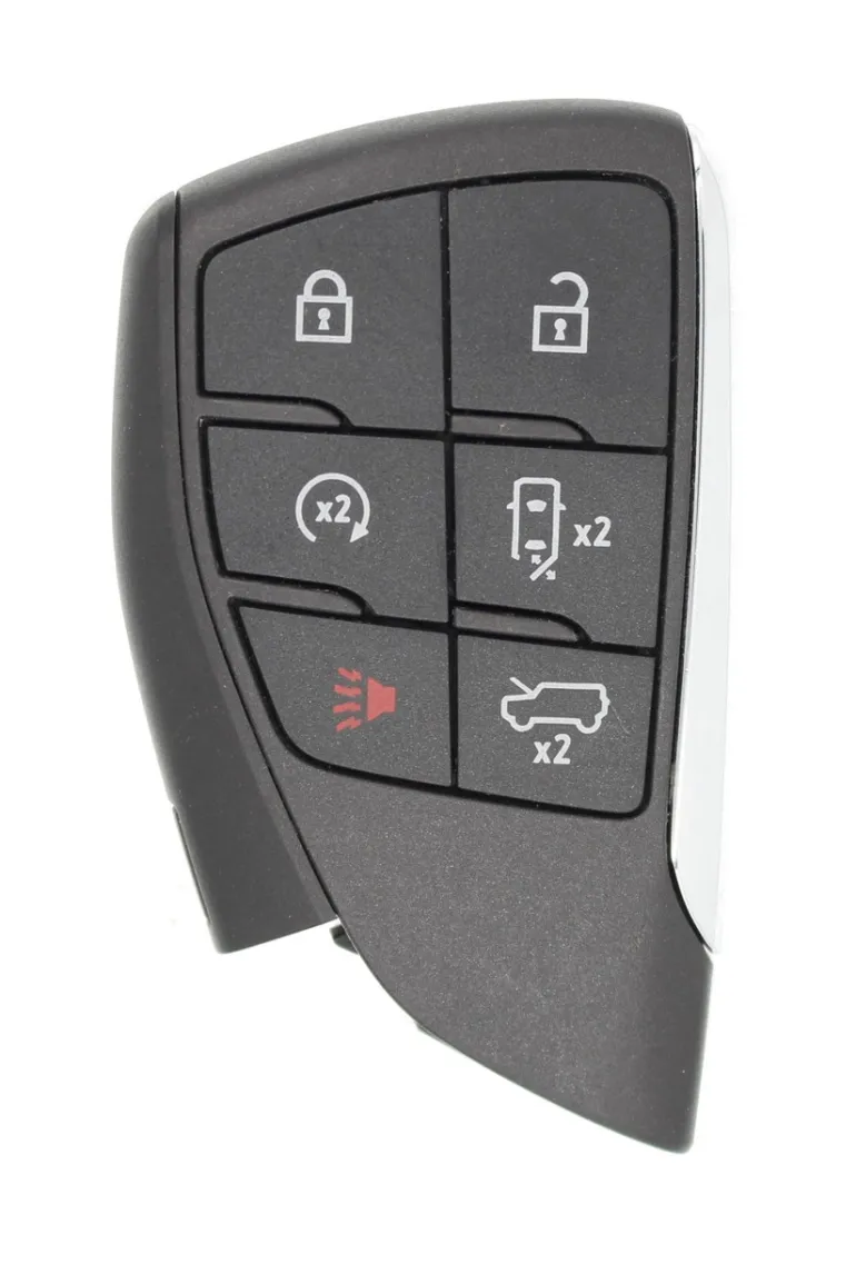 Unrefurbished OEM GMC 13542879 YG0G21TB2 6 Button Key Fob - Grade A