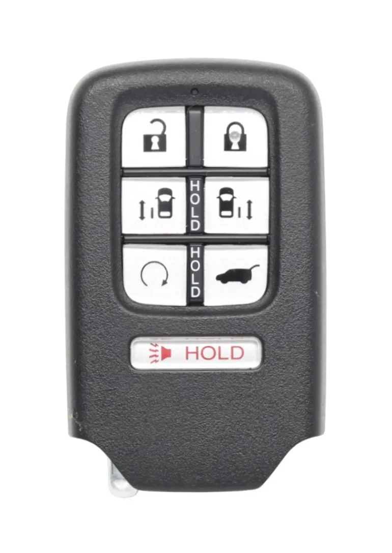 Unrefurbished OEM Honda A3C0094750000 Driver 2 7 Button Key Fob - Grade A