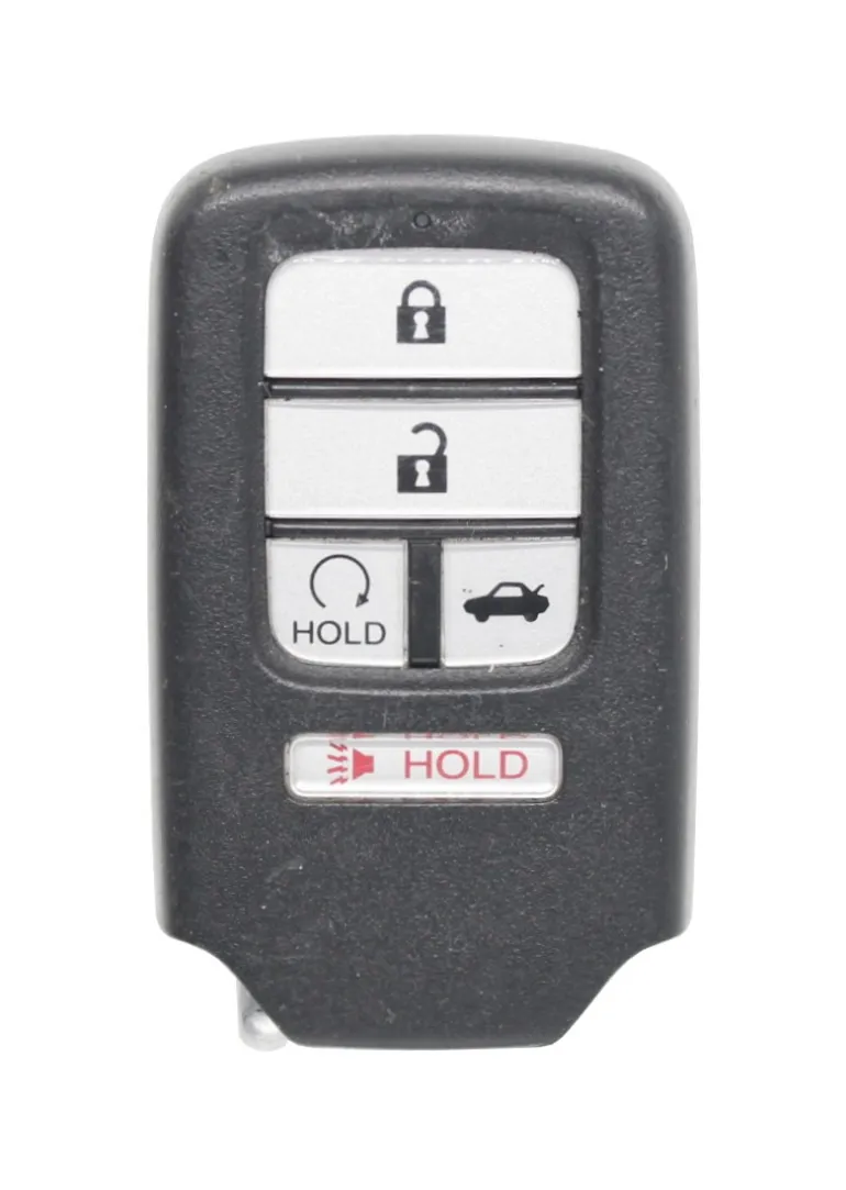Unrefurbished OEM Honda ACJ932HK1310A Driver 1 5 Button Key Fob - Grade C