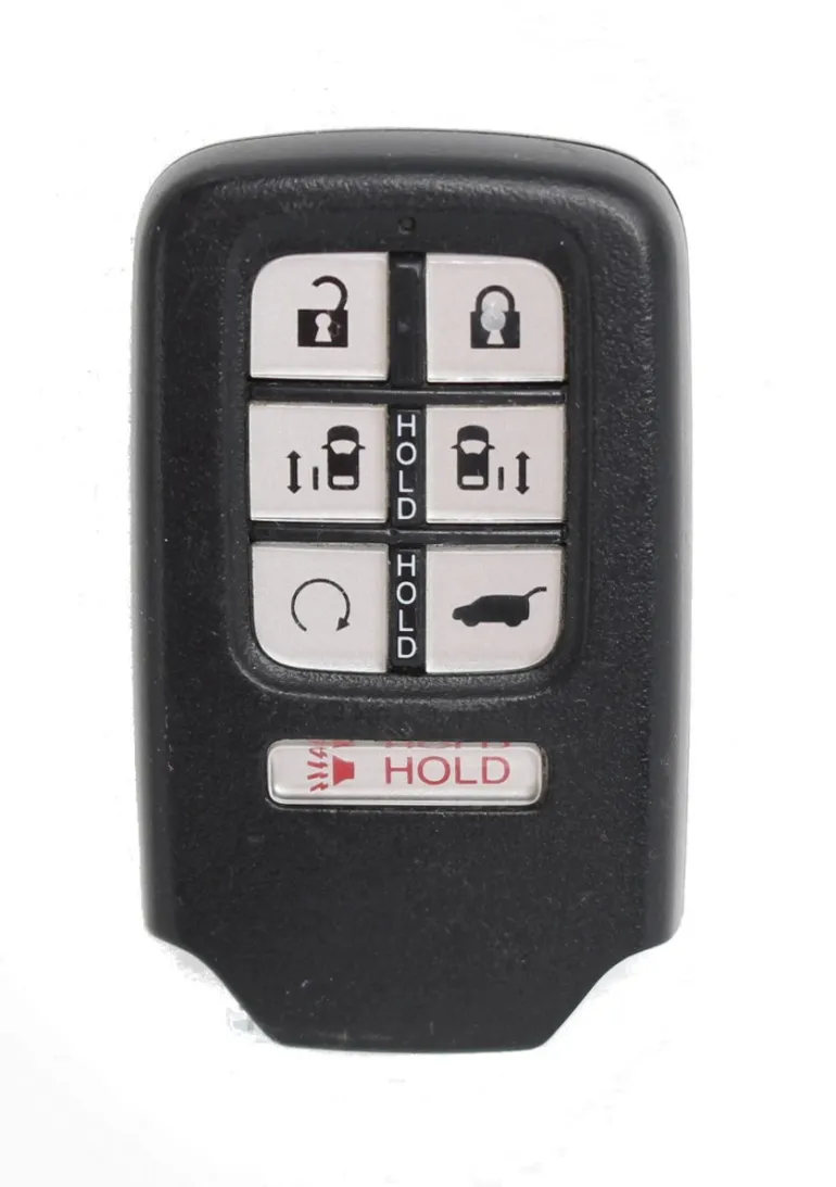Unrefurbished OEM Honda A2C98590700 KR5V2X V40 Driver 1 7 Button Key Fob - Grade C