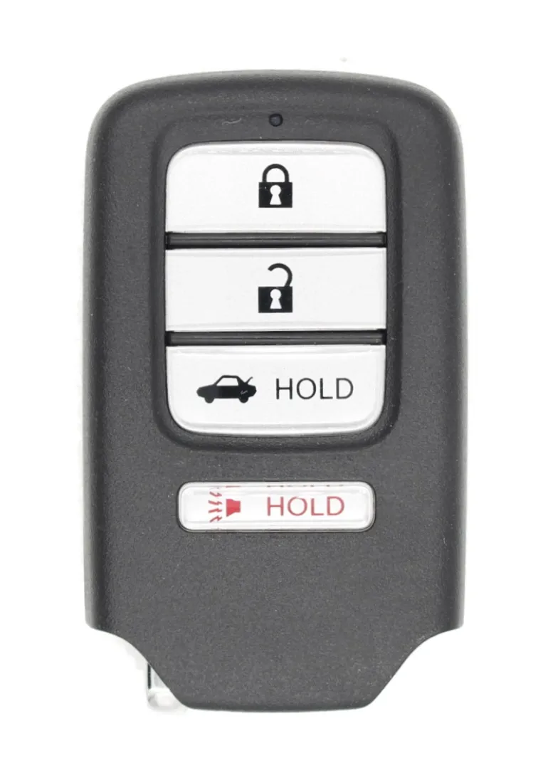 Unrefurbished OEM Honda CWTWB1G0090 Driver 1 4 Button Key Fob - Grade A