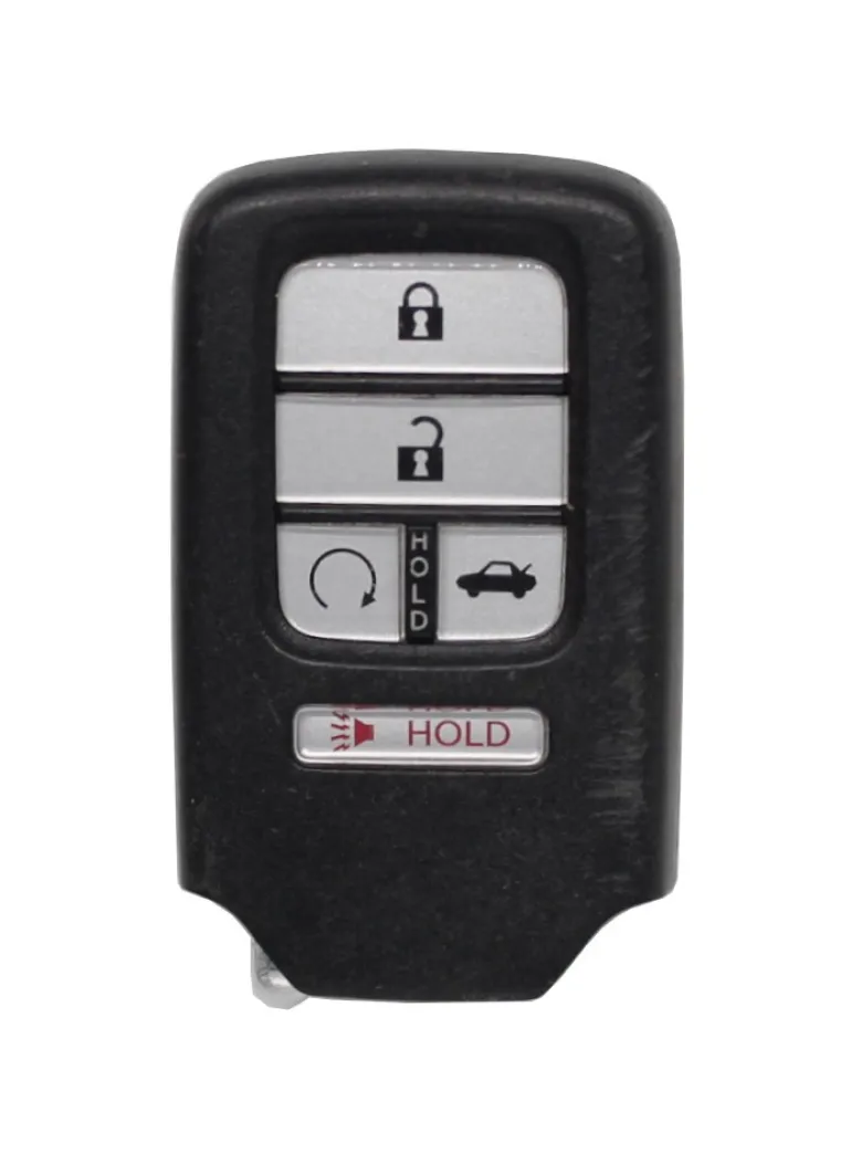 Unrefurbished OEM Honda Hybrid CWTWB1G0090 Driver 2 5 Button Key Fob - Grade C