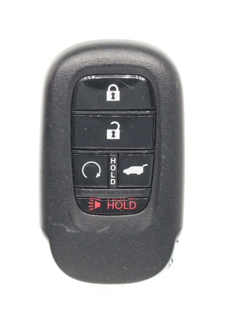 Unrefurbished OEM Honda 72147-T90-A21 KR5TP-4 Driver 1 5 Button Key Fob - Grade C