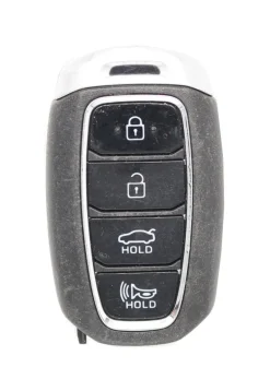 Unrefurbished OEM Hyundai 95440-AA100 NYOMBEC4FOB2004 4 Button Key Fob - Grade C