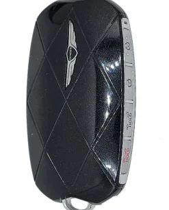 Unrefurbished OEM Hyundai 95440-ARAA0 TQ8-FOB-4F75M44 5 Button Key Fob - Grade A