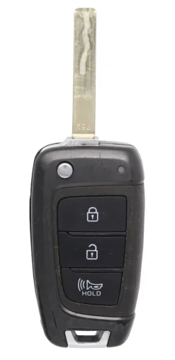 Unrefurbished OEM Hyundai 2AV76-NMOK-451T 3 Button Key Fob - Grade C