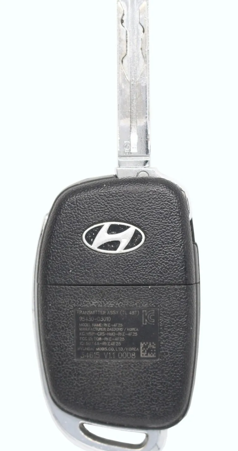 Unrefurbished OEM Hyundai 95430-D3000 | 95430-D3010 TQ8-RKE-4F25 4 Button Key Fob - Grade A