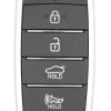 Unrefurbished OEM Hyundai 95440-G9000 TQ8-FOB-4F16 4 Button Key Fob - Grade A