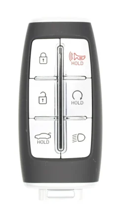 Unrefurbished OEM Hyundai 95440-G9630 TQ8-FOB-4F36 6 Button Key Fob - Grade A