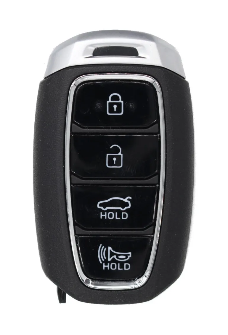 Unrefurbished OEM Hyundai 95440-IB100 NYOMBEC4FOB2004 4 Button Key Fob - Grade A