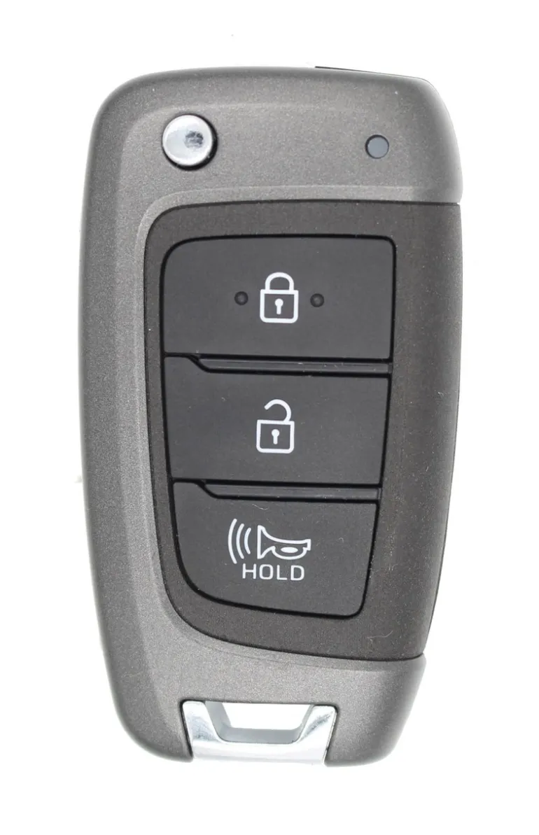 Unrefurbished OEM Hyundai 95430-J9300 2AV76-NMOK-451T 3 Button Key Fob - Grade A