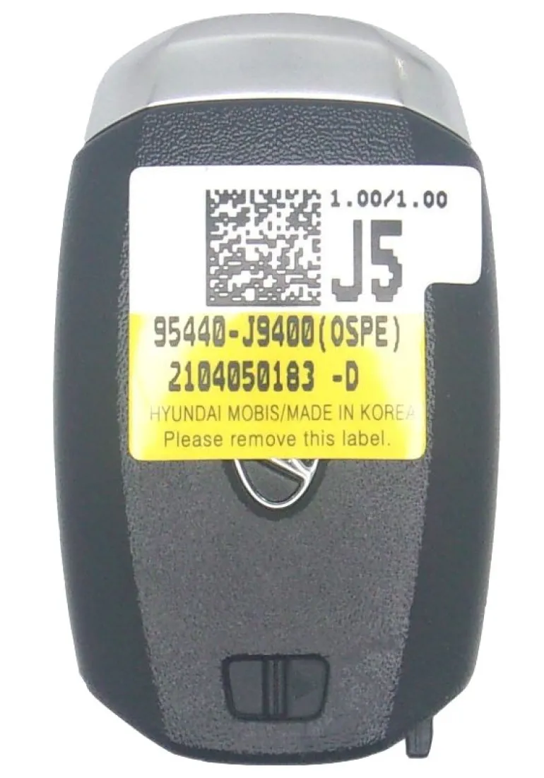 Unrefurbished OEM Hyundai 95440-J9400(0SPE) TQ8-FOB-4F43 4 Button Key Fob - Grade A