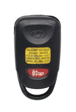 Unrefurbished OEM Hyundai 95430-3K202 OSLOKA-310T 4 Button Key Fob - Grade C