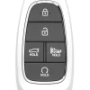 Unrefurbished OEM Hyundai 95440-L1160(DNB) TQ8-FOB-4F27 5 Button Key Fob - Grade A