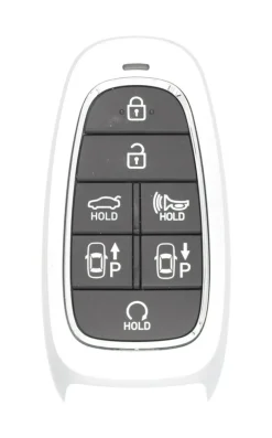 Unrefurbished OEM Hyundai 95440-L1600 TQ8-FOB-4F28 7 Button Key Fob - Grade A