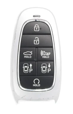 Unrefurbished OEM Hyundai 95440-L1500 TQ8-FOB-4F28 7 Button Key Fob - Grade C