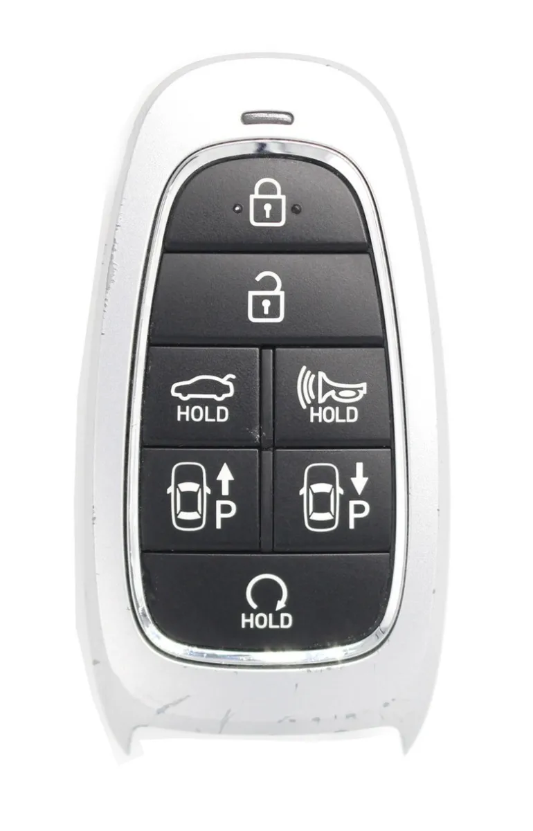 Unrefurbished OEM Hyundai 95440-L1500 TQ8-FOB-4F28 7 Button Key Fob - Grade C
