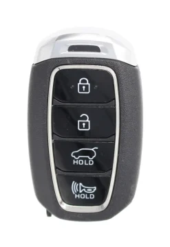 Unrefurbished OEM Hyundai MBEC4FOB2004 4 Button Key Fob - Grade C