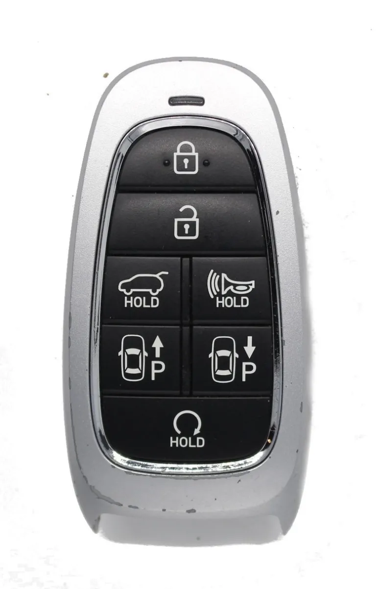 Unrefurbished OEM Hyundai 95440-N9062(NX4) TQ8-FOB-4F28 7 Button Key Fob - Grade C