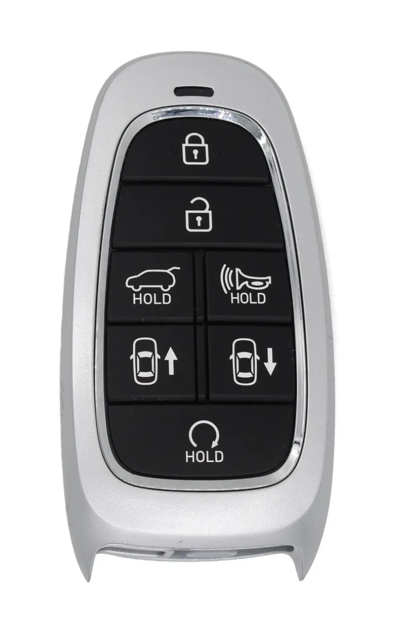 Unrefurbished OEM Hyundai 95440-N9060(NX4) TQ8-FOB-4F28 7 Button Key Fob - Grade A