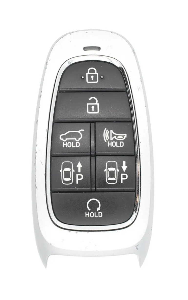 Unrefurbished OEM Hyundai 95440-N9062(NX4) TQ8-FOB-4F28 7 Button Key Fob - Grade A