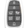 Unrefurbished OEM Hyundai 95440-N9082 TQ8-FOB-4F28 7 Button Key Fob - Grade A